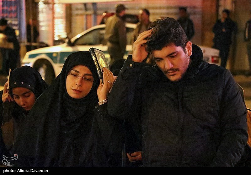 مراسم احیای شب بیست و یکم رمضان در اردبیل